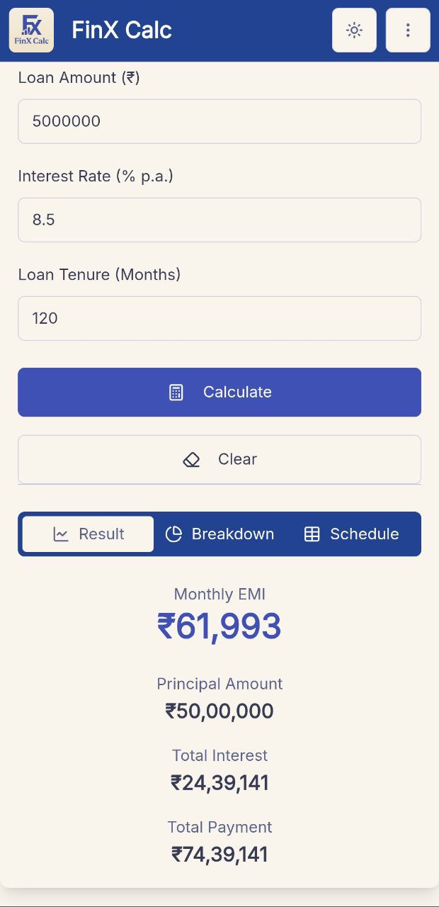 FinX Calc screenshot 2