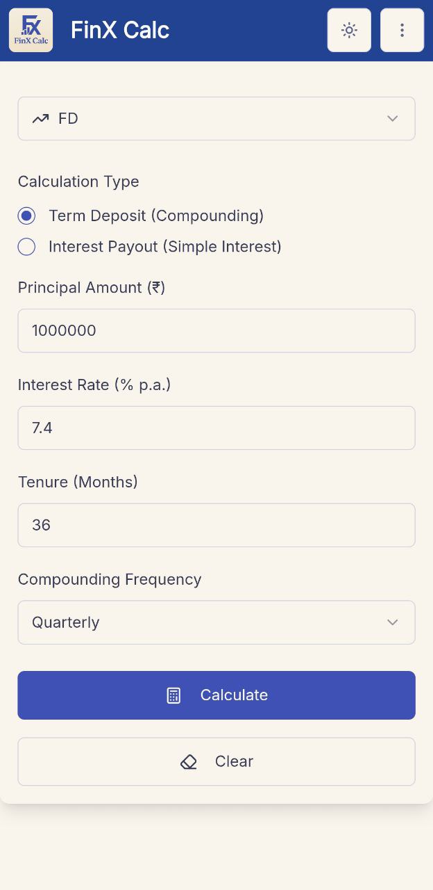 FinX Calc screenshot 4